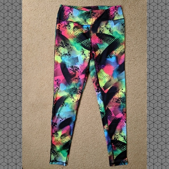 colorful yoga leggings
